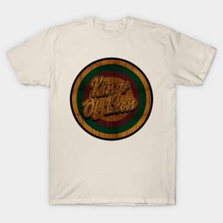 Circle Retro Kings Of Leon T-Shirt